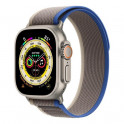 Apple Watch Ultra 49 мм Titanium Case, титановый сине-серый Trail Loop
