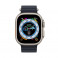 Apple Watch Ultra 49 мм Titanium Case, титановый/темная ночь Ocean Band